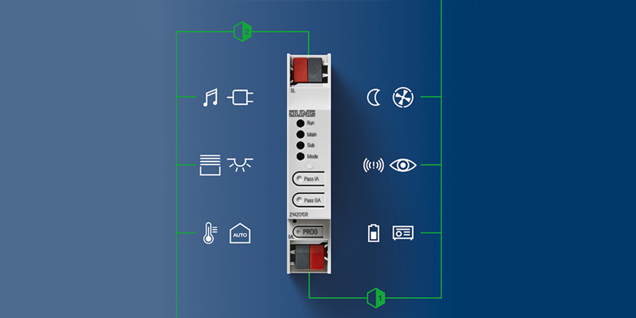 KNX Bereichs- und Linienkoppler bei Pfeifer Elektro GmbH in Collenberg